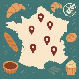 Lire la suite à propos de l’article Boulangeries et Pâtisseries Sans Gluten : trouvez les meilleures adresses près de chez vous