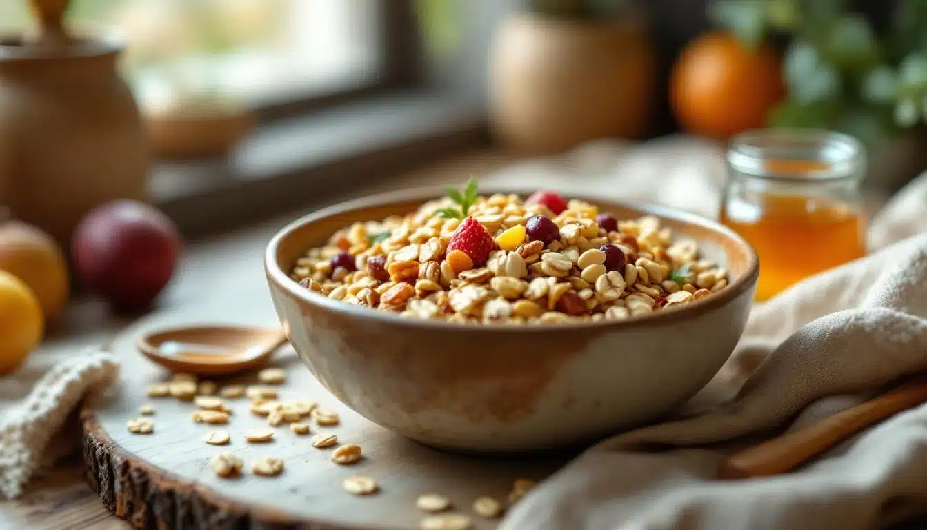 Lire la suite à propos de l’article Muesli sans gluten : recette facile et astuces pour un petit-déjeuner sain