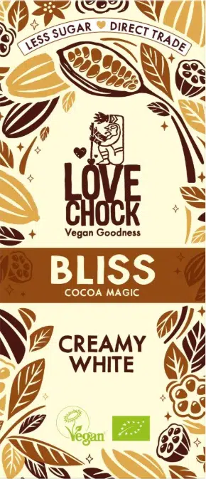 Chocolat Blanc Vegan avec Inuline