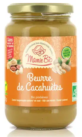 Beurre de cacahuète crémeux bio