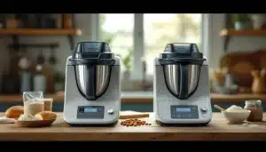 Lire la suite à propos de l’article Comparatif 2025 des Thermomix TM6 et TM7 : préparer facilement votre pain sans gluten