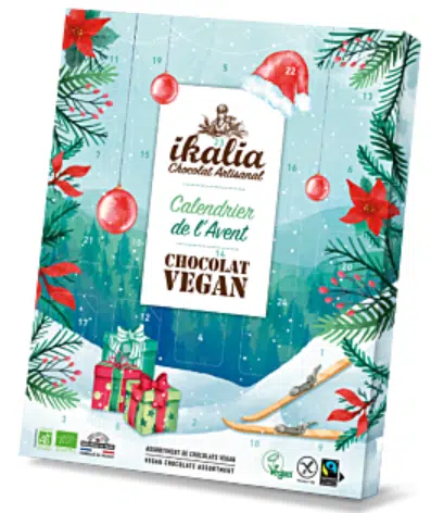 Calendrier Ikalia - Chocolat vegan, sans gluten