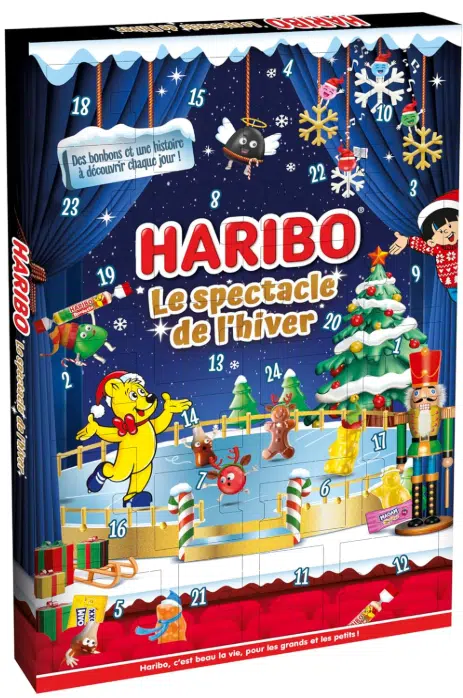 Calendrier de l’Avent  Bonbons Sans Colorants Artificiels - 310 g