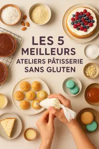 Lire la suite à propos de l’article Les Meilleurs Ateliers Pâtisserie Sans Gluten à tester en 2025