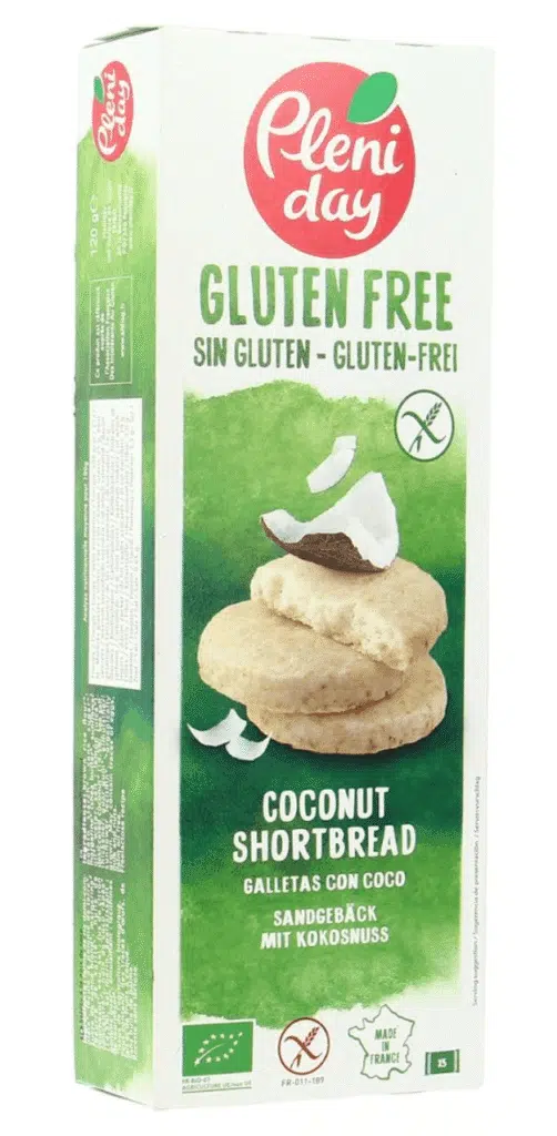 Pleniday Sablés noix de coco sans gluten