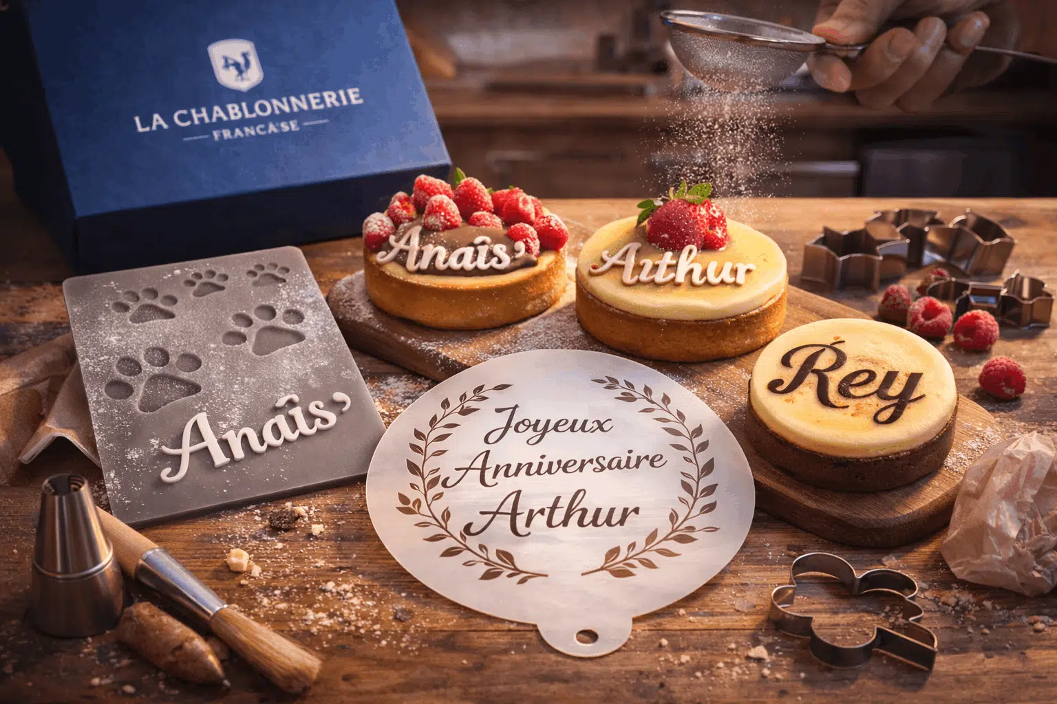 Lire la suite à propos de l’article La création de moules et pochoirs sur-mesure pour personnaliser ses pâtisseries