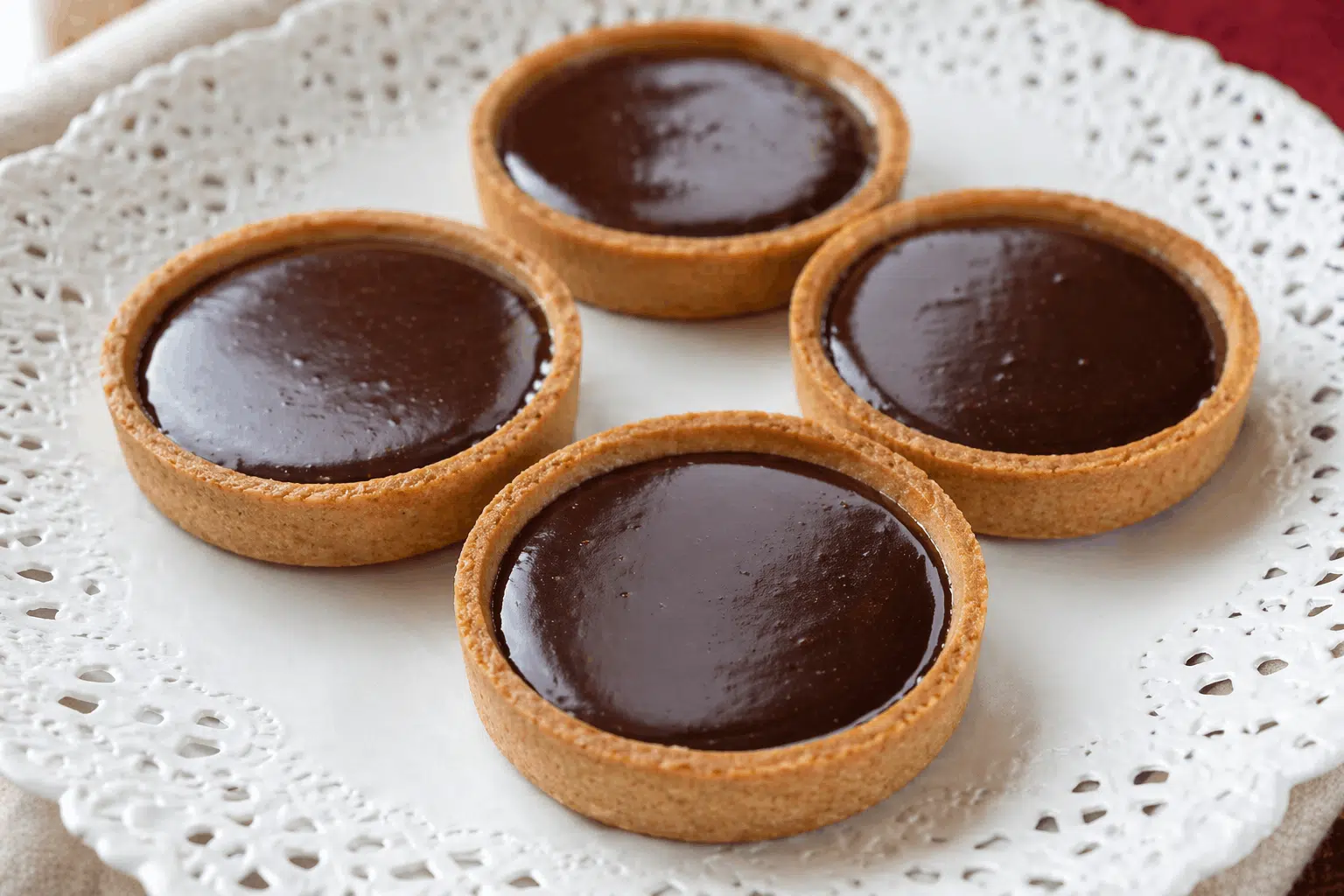 Tarte goût Nutella sans oeufs sans gluten