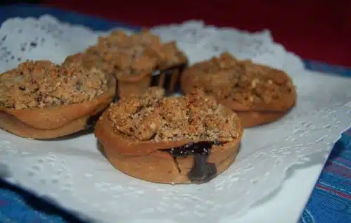 Tarte noisettes goût Nutella sans oeufs sans gluten