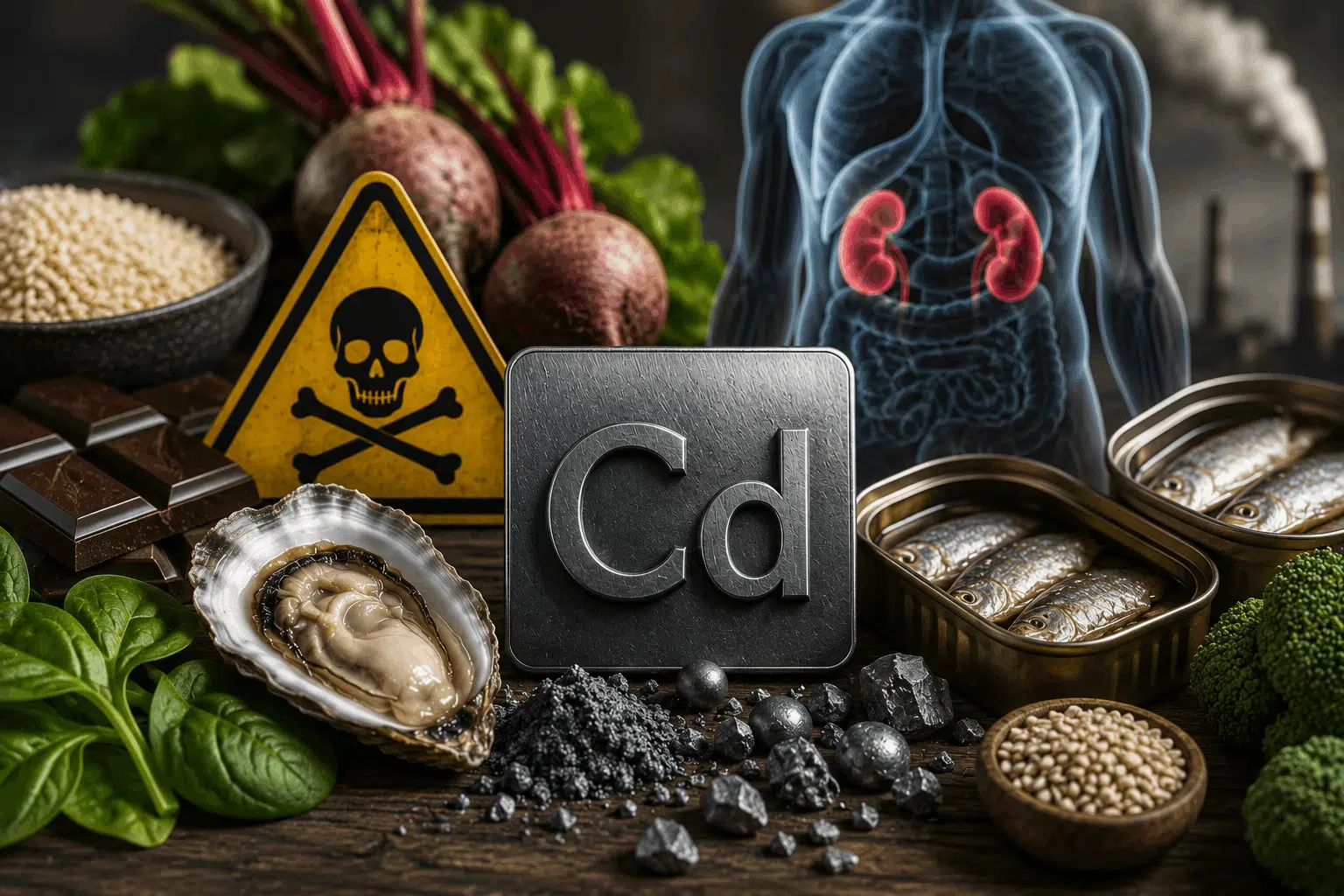 Lire la suite à propos de l’article Cadmium : Comprendre les risques et limiter l&rsquo;exposition