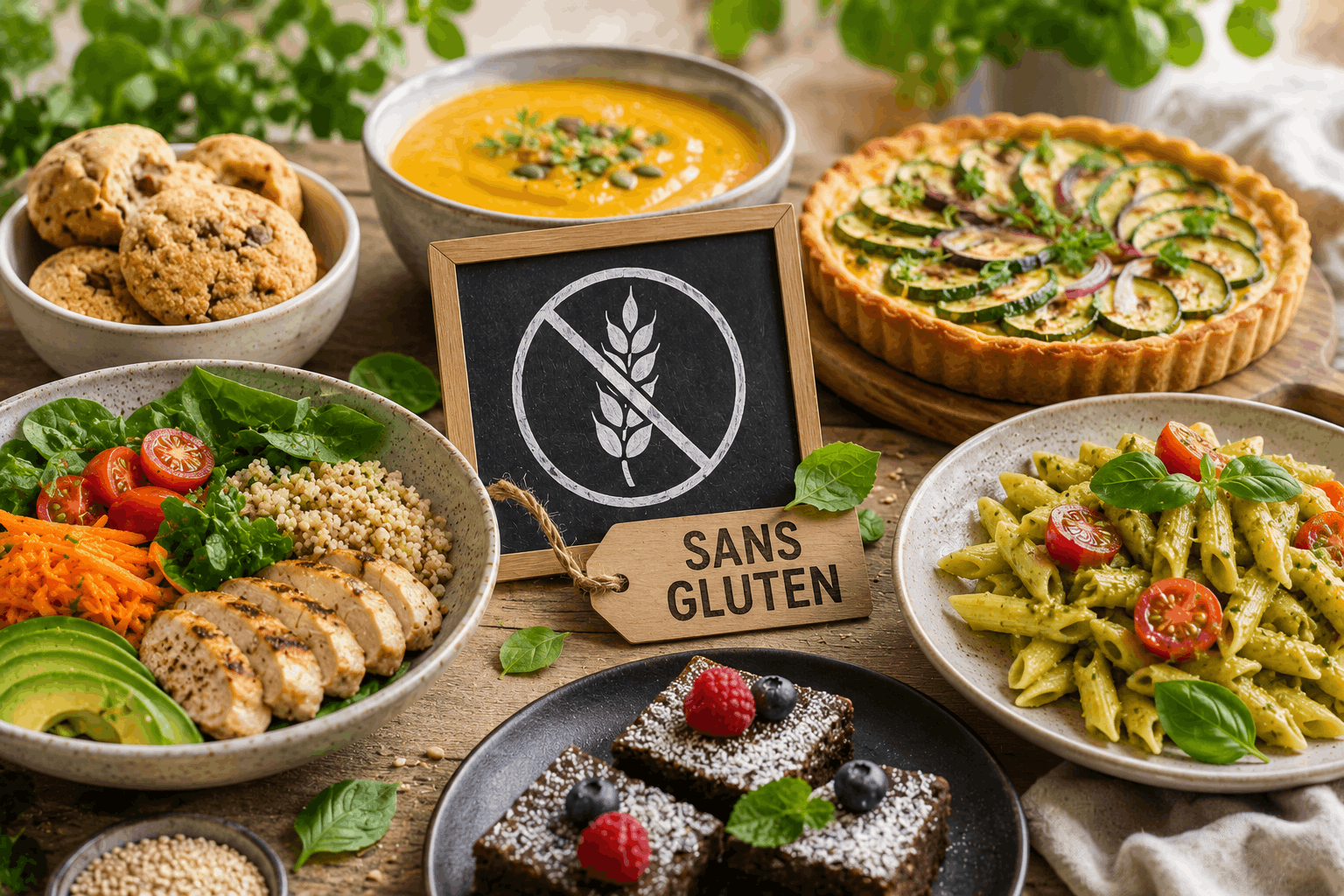 Recettes sans gluten faciles : Savourez la simplicité au quotidien