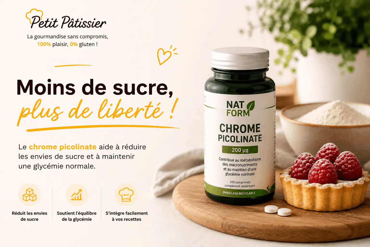 Lire la suite à propos de l’article Chrome et Glycémie : L&rsquo;allié indispensable pour un métabolisme équilibré