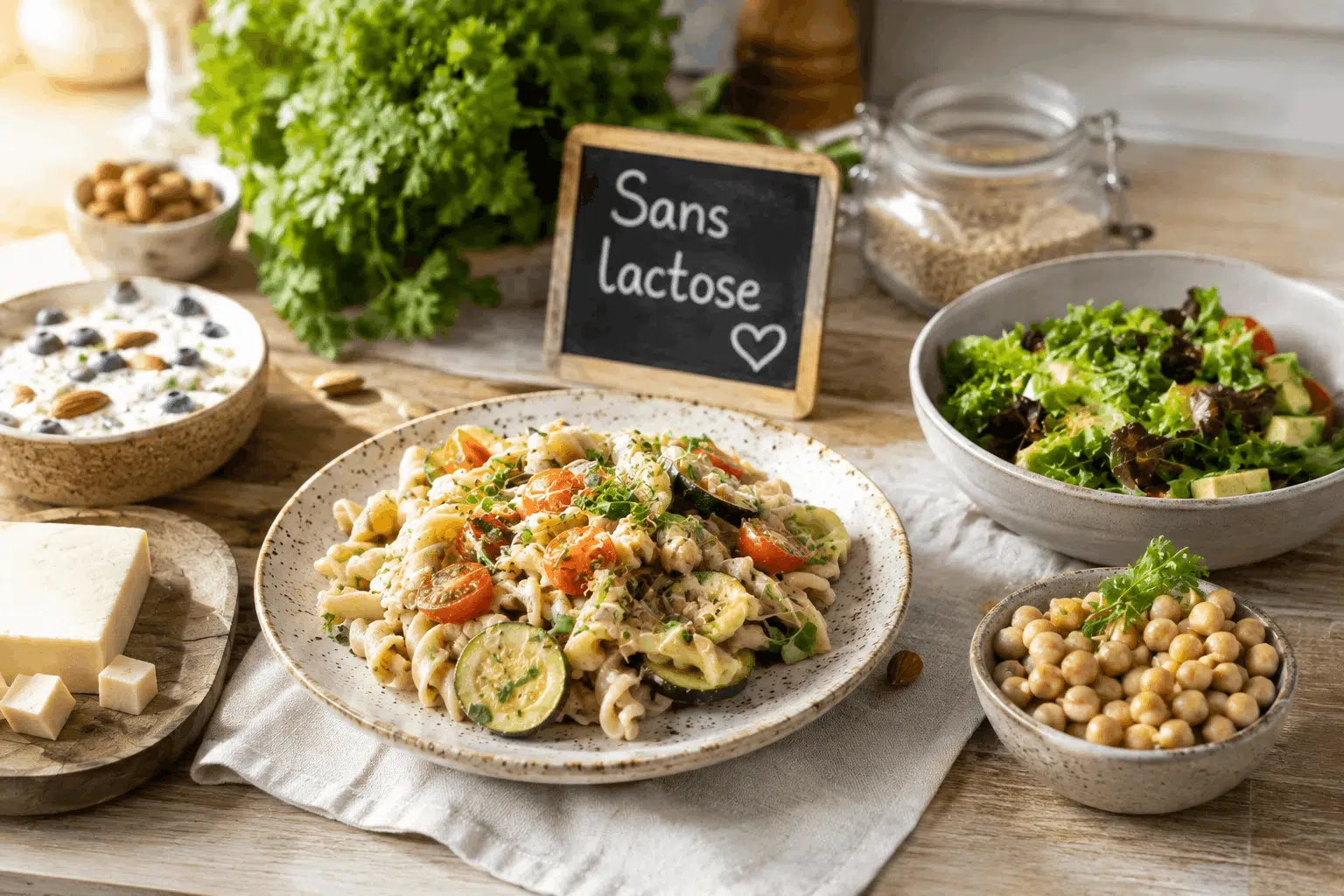 Lire la suite à propos de l’article Repas sans lactose : Comment composer des plats savoureux au quotidien
